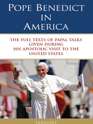 cover image of Pope Benedict in America